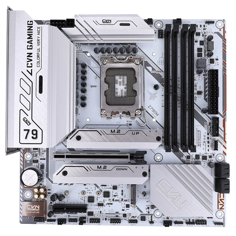 Colorful Motherboard Z790M WIFI CVN GAMING FROZEN DDR4 Colorful Motherboard Z790M WIFI CVN GAMING FROZEN DDR4